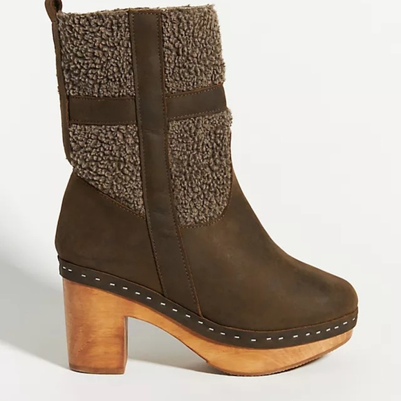 Five worlds Cordani Zyla Heeled Shearling boot size 6 - Picture 1 of 5